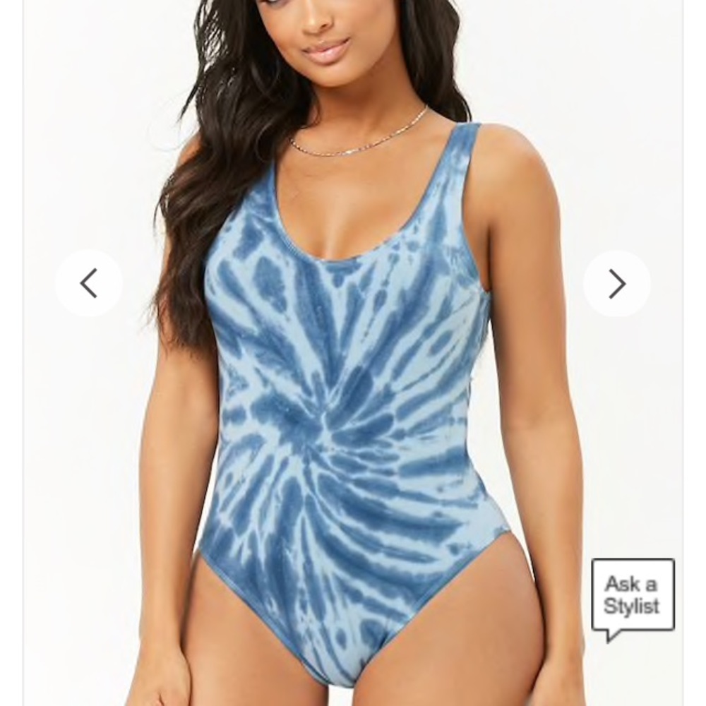NWT Forever 21 Tie Dye Bodysuit